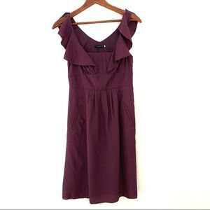 Leifsdottir | silk ruffle dress